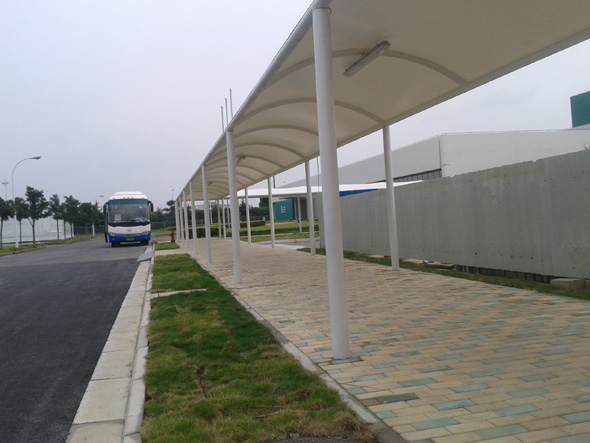 公交車站膜結(jié)構(gòu)